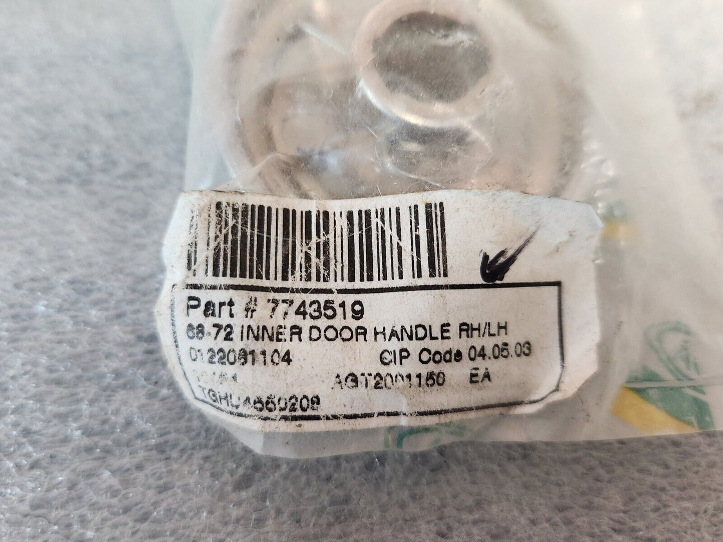 NEW 68-72 Buick Skylark GMC Chevy Van Nova Inside Interior Door Handle 7743519