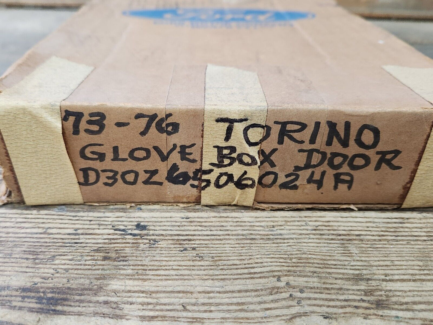 NOS OEM Ford Gray Glove Box Door 73-76 Torino 77-79 LTD II TBird D3OZ-6506024-A