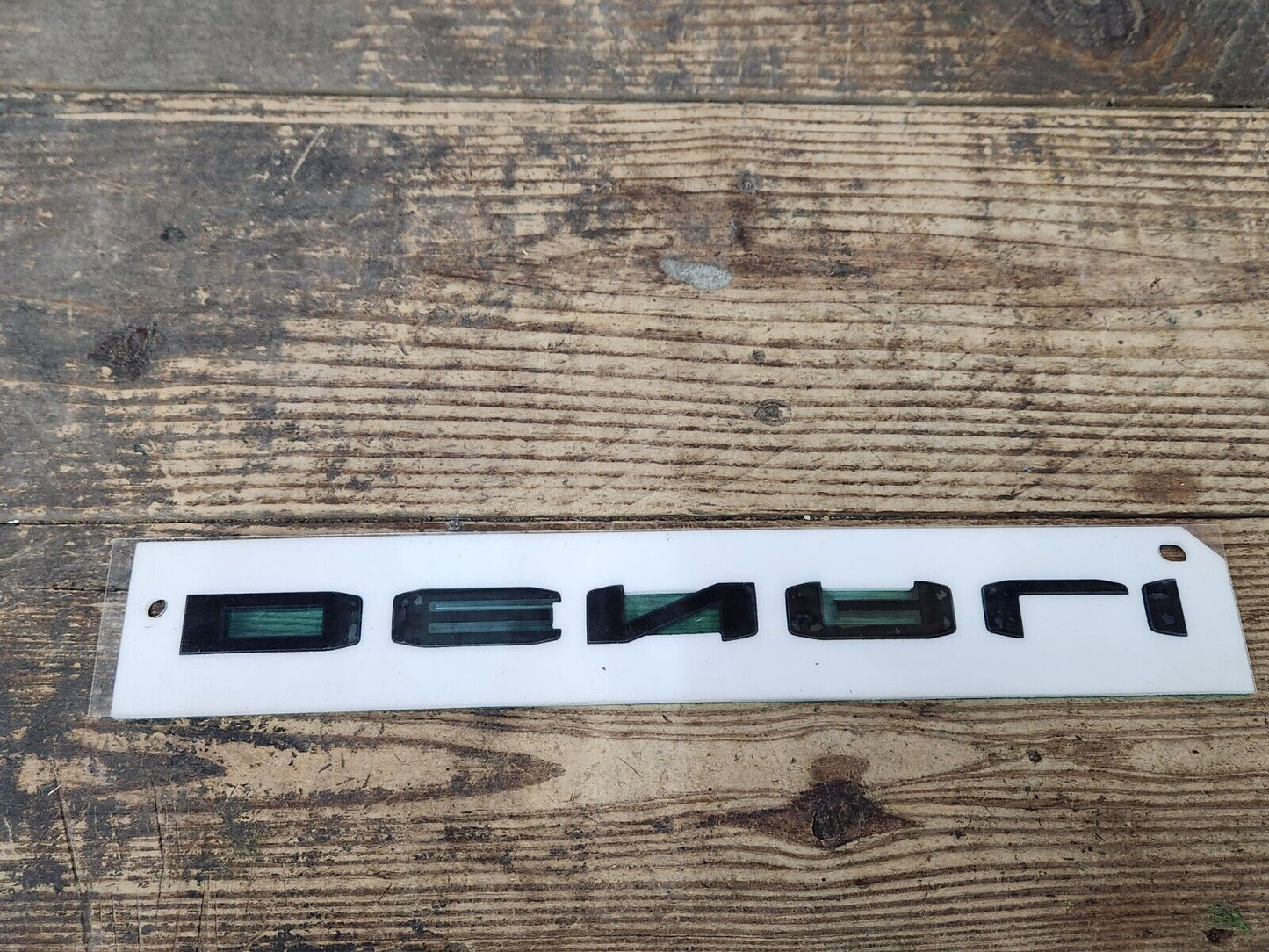 NEW 2021-2023 GMC Denali Blackout Rear Lift-gate emblem OEM GM