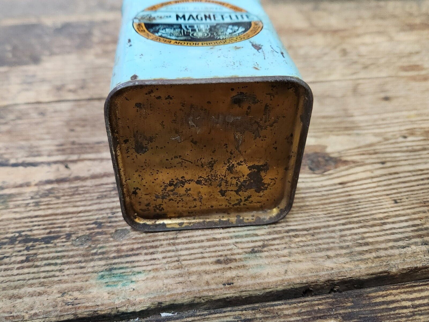 ANTIQUE VINTAGE 1900'S GAS STATION TROVA MAGNET LITE LIGHT LAMP HOT RAT ROD