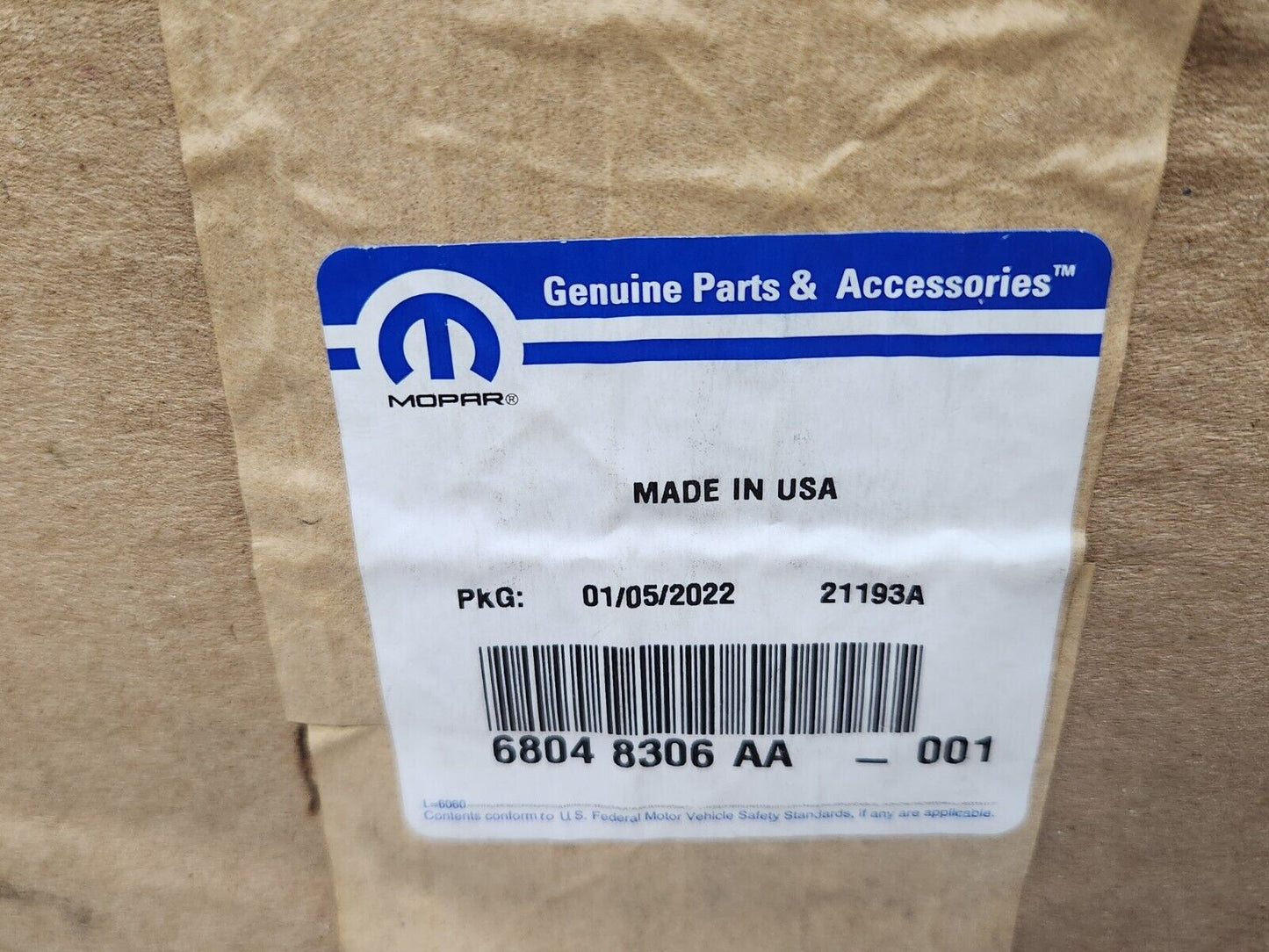 NEW OEM MOPAR 2009 2010 CHARGER CHALLENGER ANTI BRAKE SYSTEM PUMP ASY 68048306AA