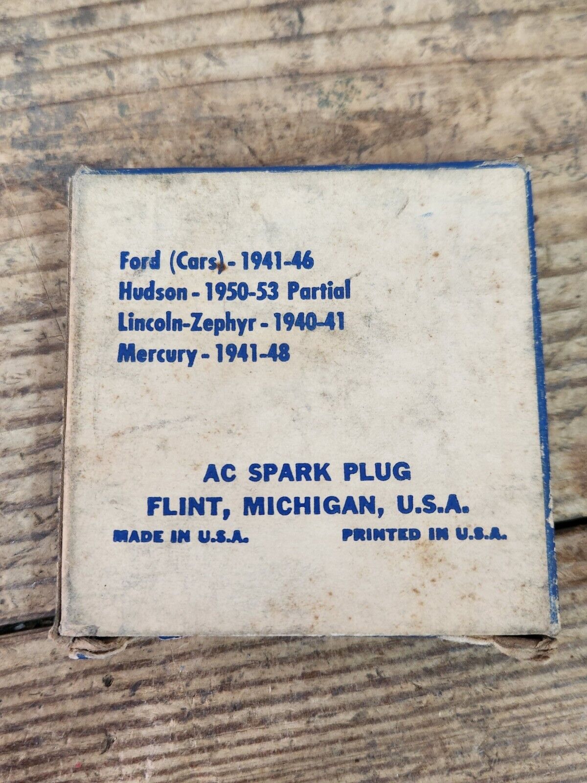 NOS AC Gas Tank Cap GT7 1941-1946 Ford Mercury 1940-41 Lincoln 50-53 Hudson USA