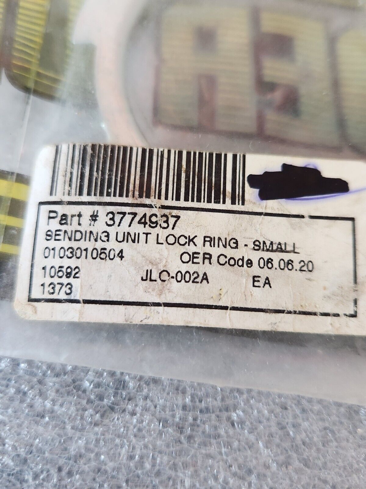 NEW OER CHEVY NOVA CAMARO CHEVELLE CORVETTE GAS TANK SENDING UNIT RETAINER RING