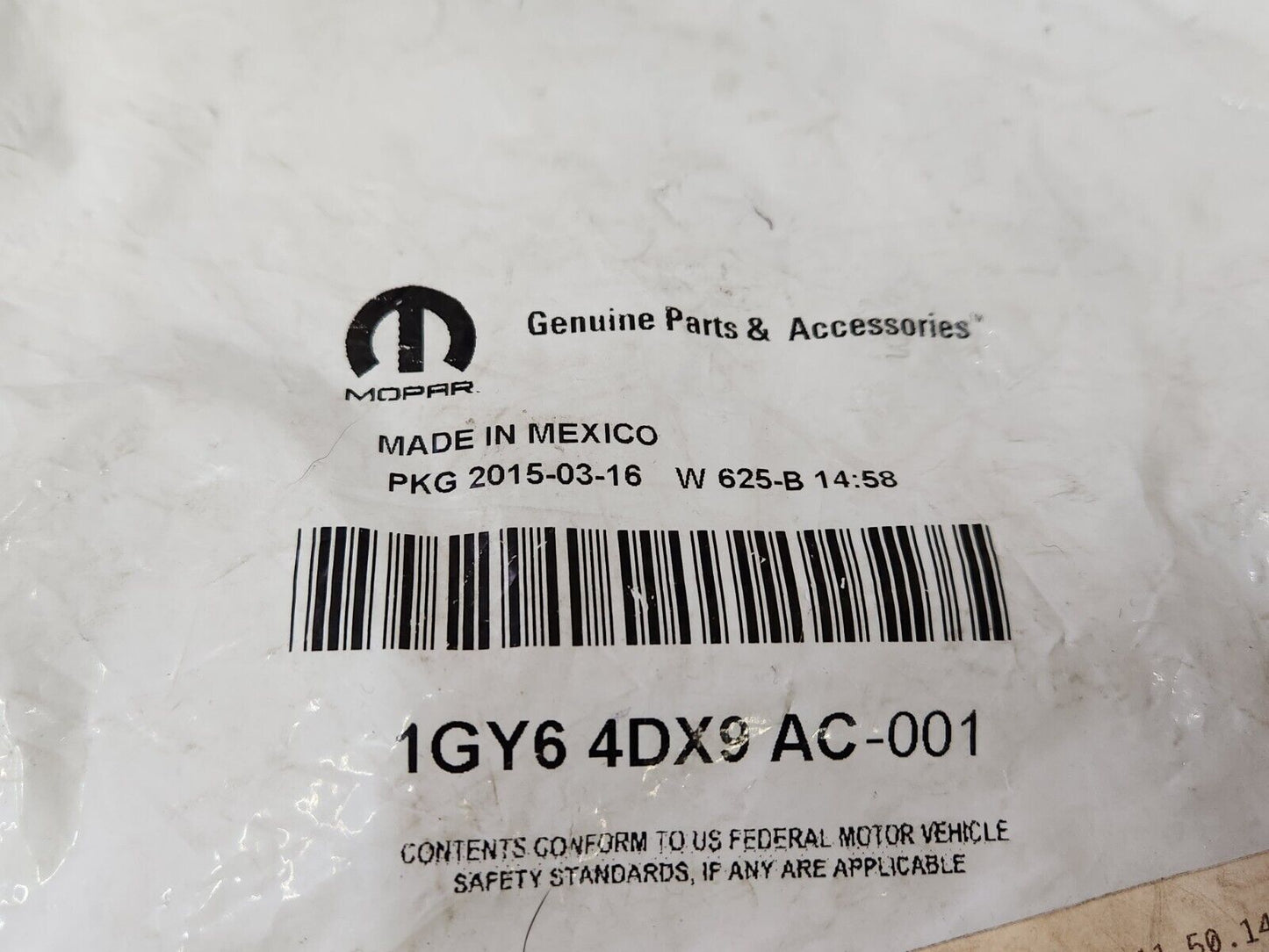 NEW OEM 13-19 RAM 1500 2500 3500 4500 RELEASE HANDLE BEZEL REAR R/H 1GY64DX9AD