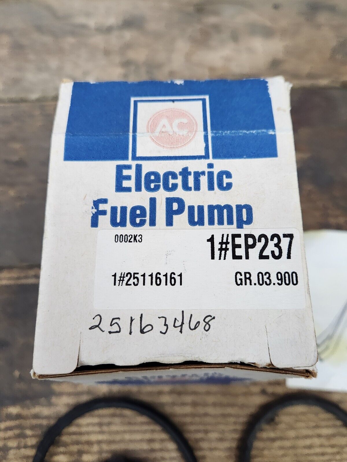 NEW OEM ACDelco Fuel Pump CADILLAC ALLANTE CIMARRON 25116161 25163468 USA MADE