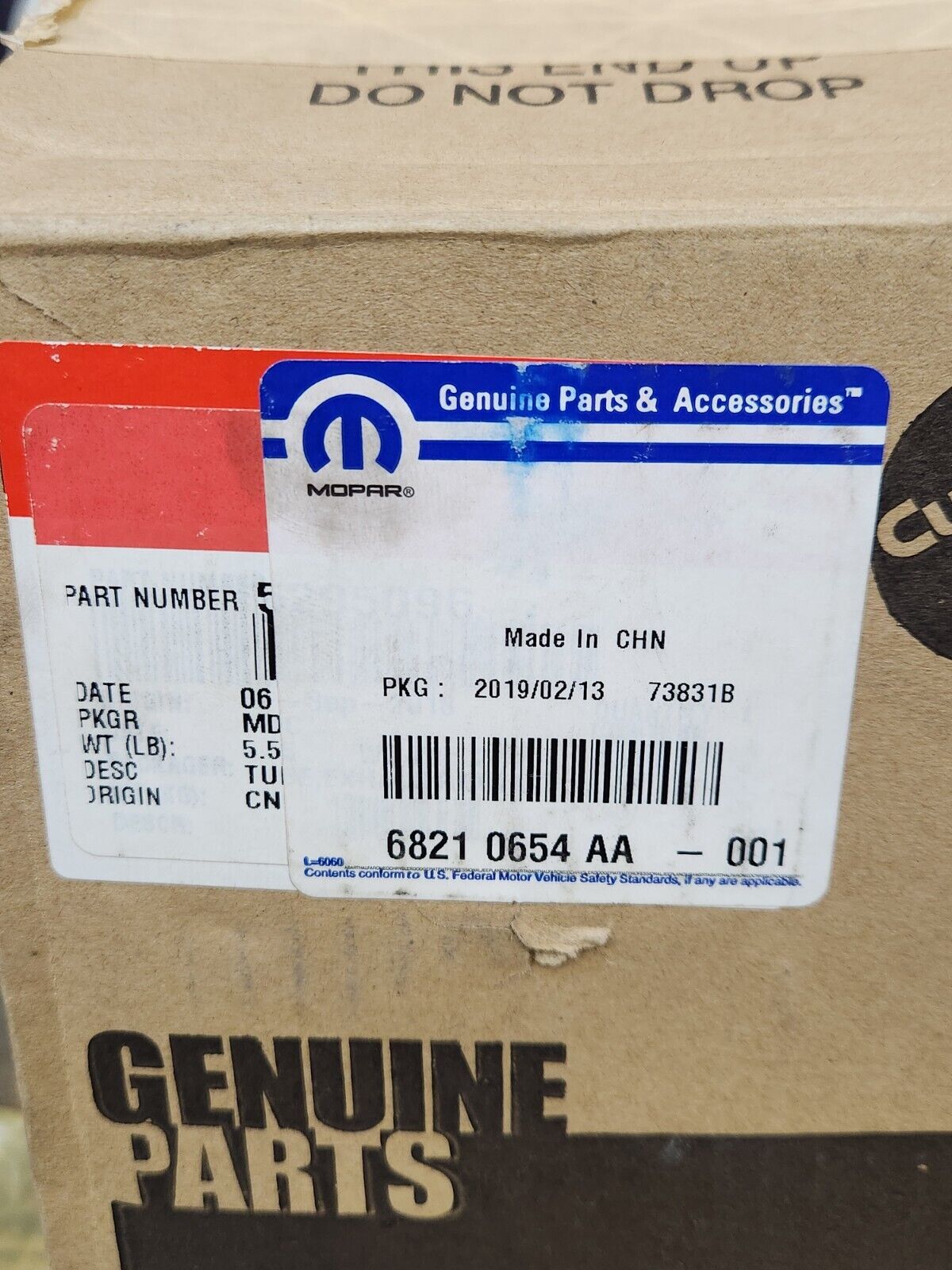 NEW GENUINE MOPAR 2013-18 DODGE RAM CUMMINS 6.7L TURBO EXHAUST ELBOW 68210654AA