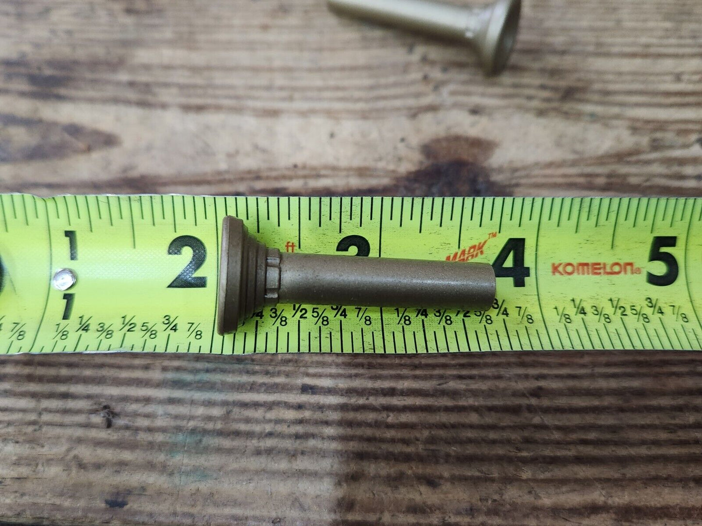 1960's Buick Olds Pontiac Chevy Cadillac Gold Door Panel Lock Stem Pull Knobs GM