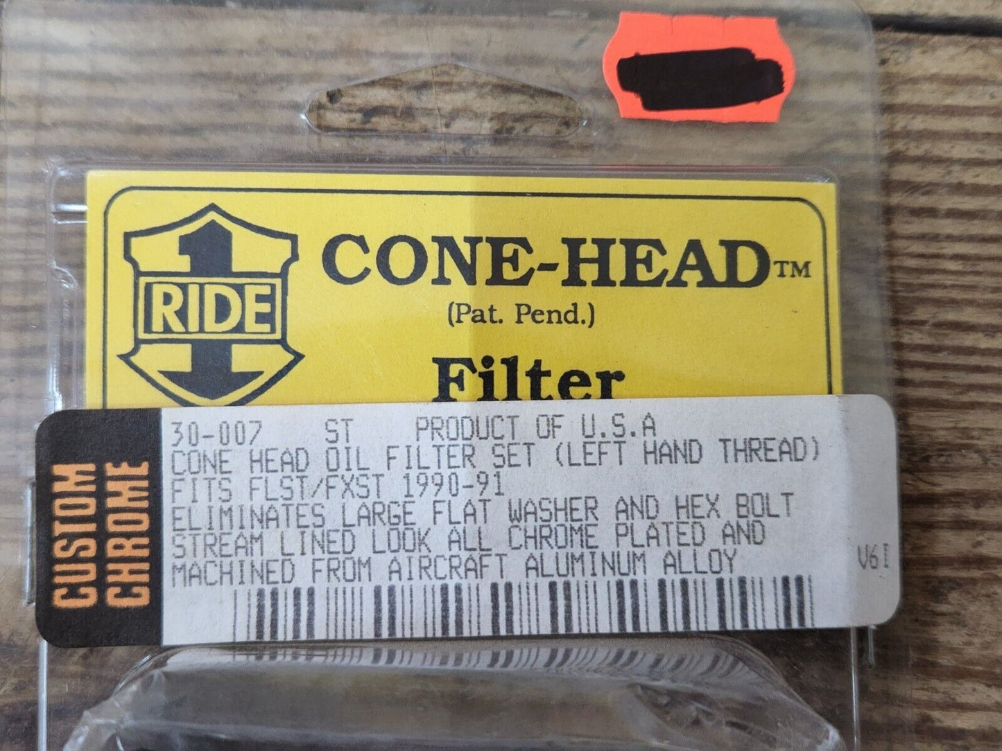 NEW Cone-Head Oil Filter Hardware for Harley Softails FLST & FXST 1990 1991 USA