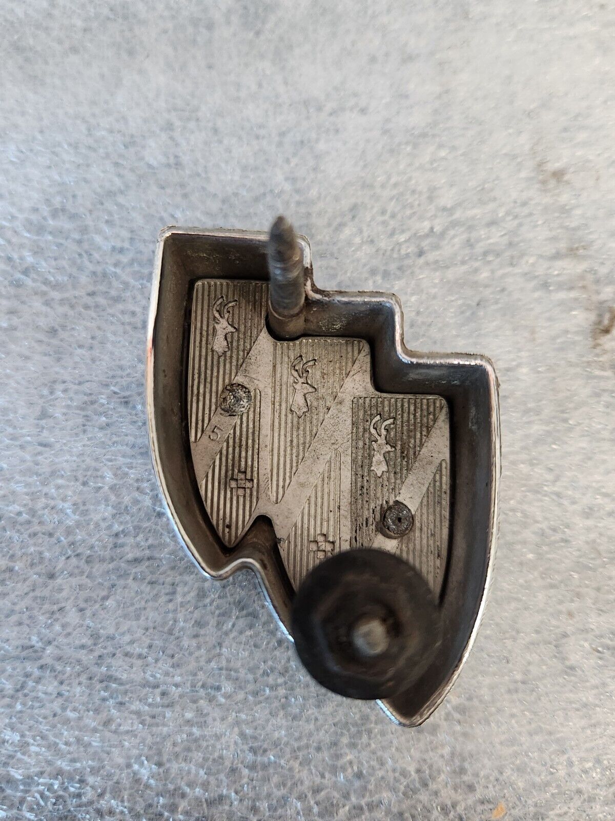 1964 64 Buick Skylark Tail Panel molding Emblem OEM GM