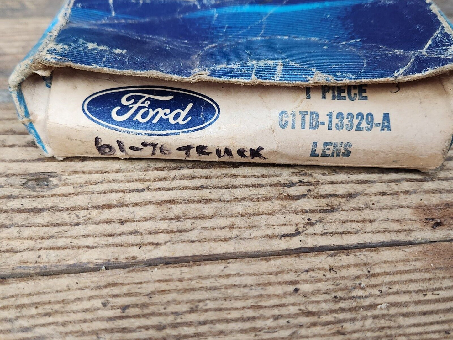NOS FOMOCO 1961-1970 FORD TRUCK Taillight Brake Light Lens C1TB-13329-A