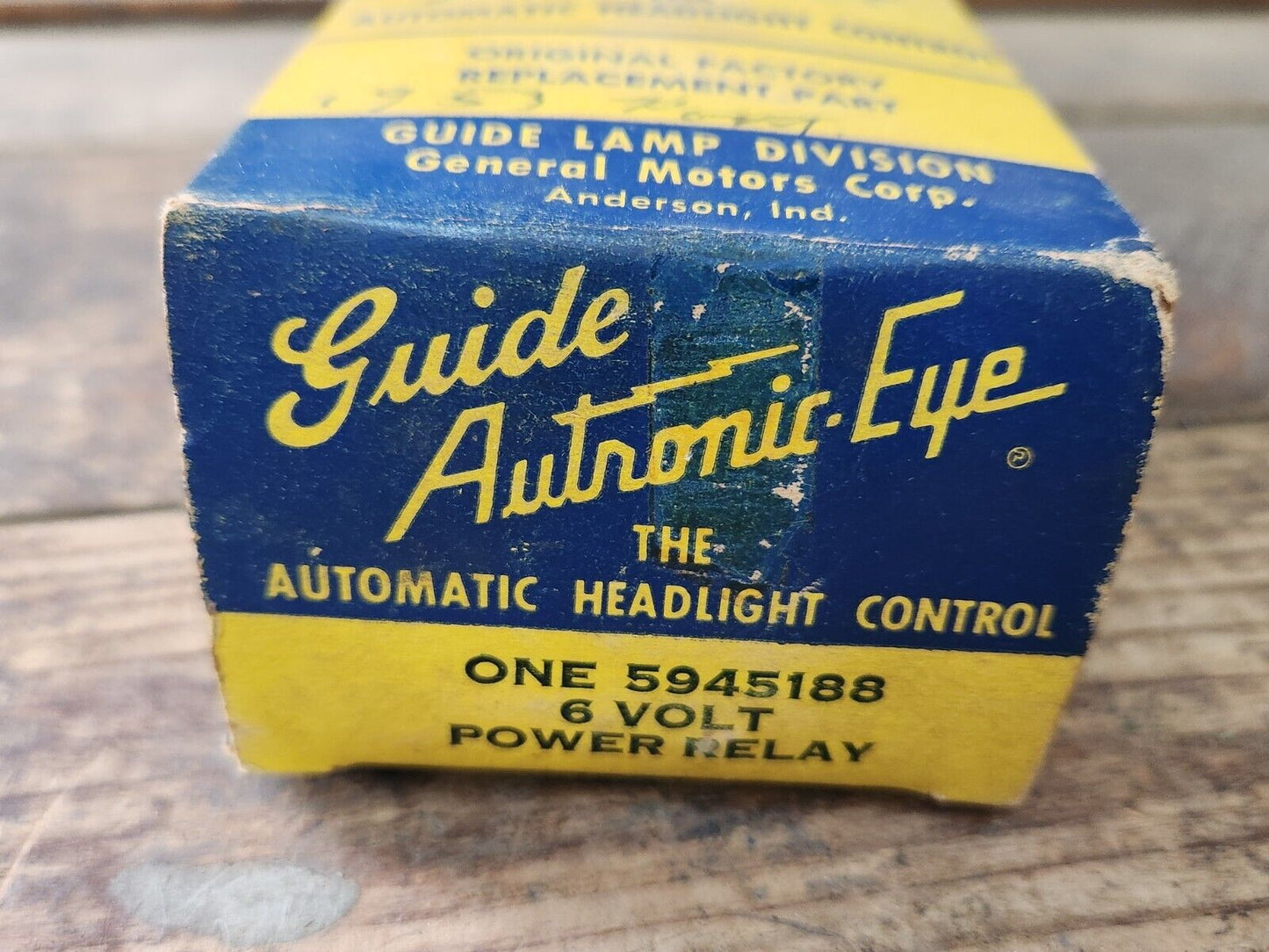 NOS 1953 1954 Chevy Pontiac Cadillac Autronic Eye Headlight Dimmer Relay 5945188