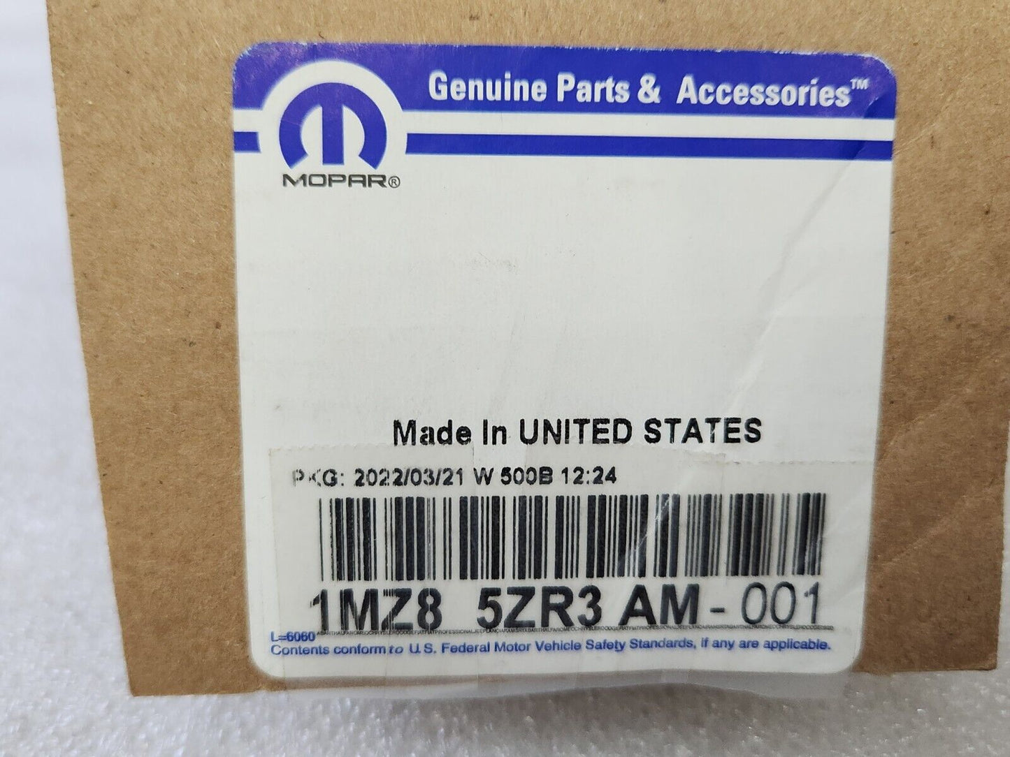 NEW OEM MOPAR 11-22 CHARGER CHALLENGER EXTERIOR DOOR HANDLE FRONT LH 1MZ85ZR3AM