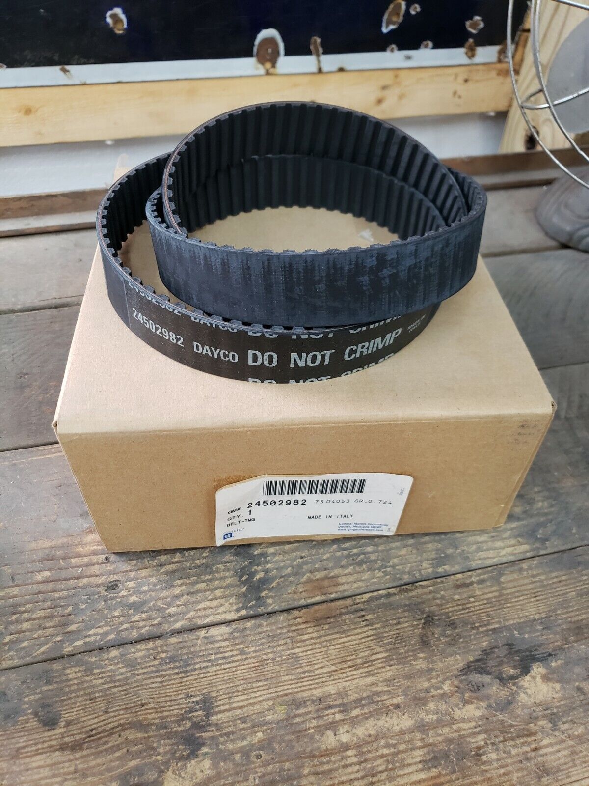 NEW NOS 1991 - 1995 CHEVROLET PONTIAC OLDSMOBILE TIMING BELT GM 24502982