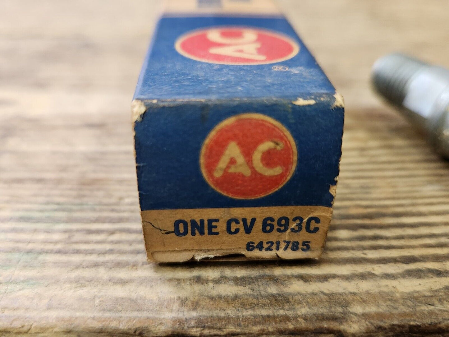 NOS OEM 1961 1962 Corvette PCV Valve CV693C Factory AC Delco