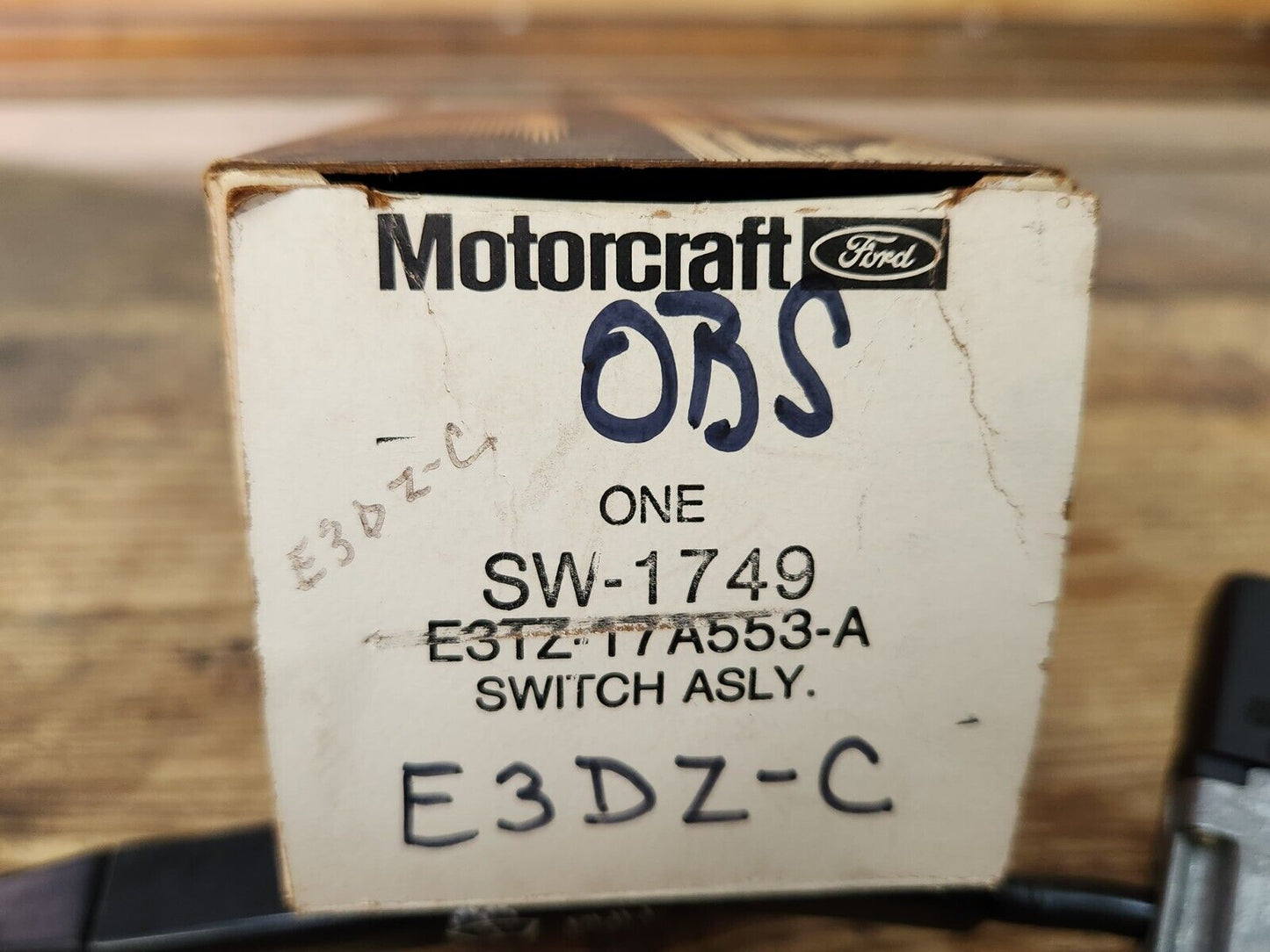 NOS Early 1983 Ford Ranger Wiper Washer Switch w/o Intermittent E3TZ-17A553-A