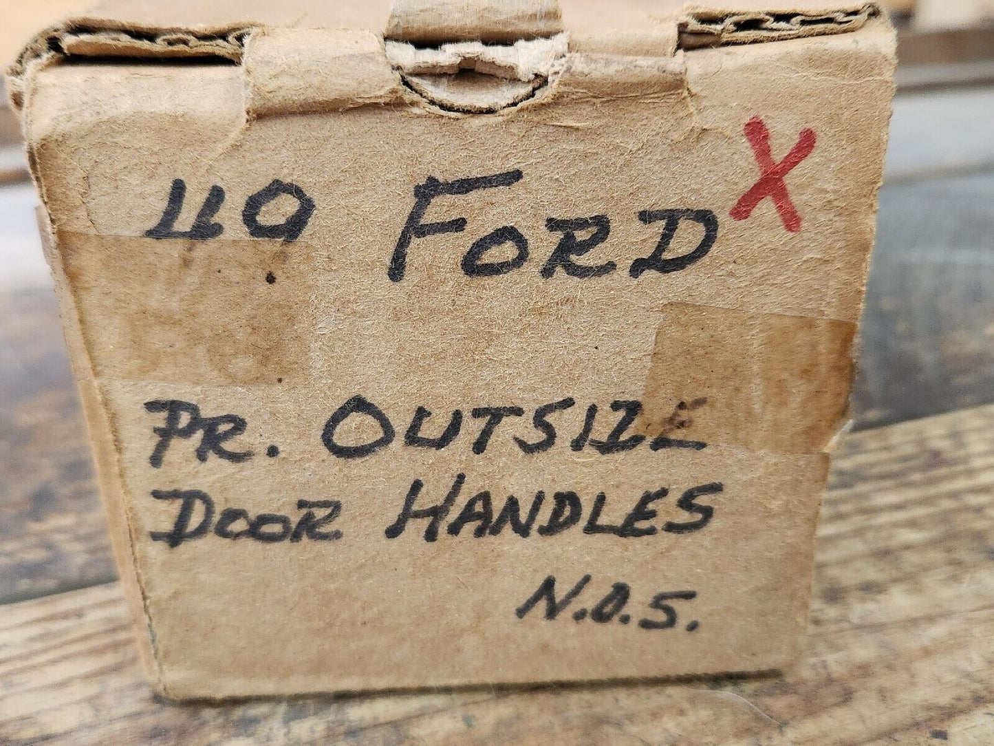 NOS OEM 1949 Ford Passenger Car Outside Door Handles 8a-7022400 PAIR