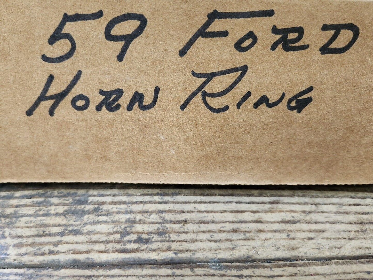 1959 FORD FAIRLANE 500 GALAXIE RANCHERO STEERING WHEEL HORN RING