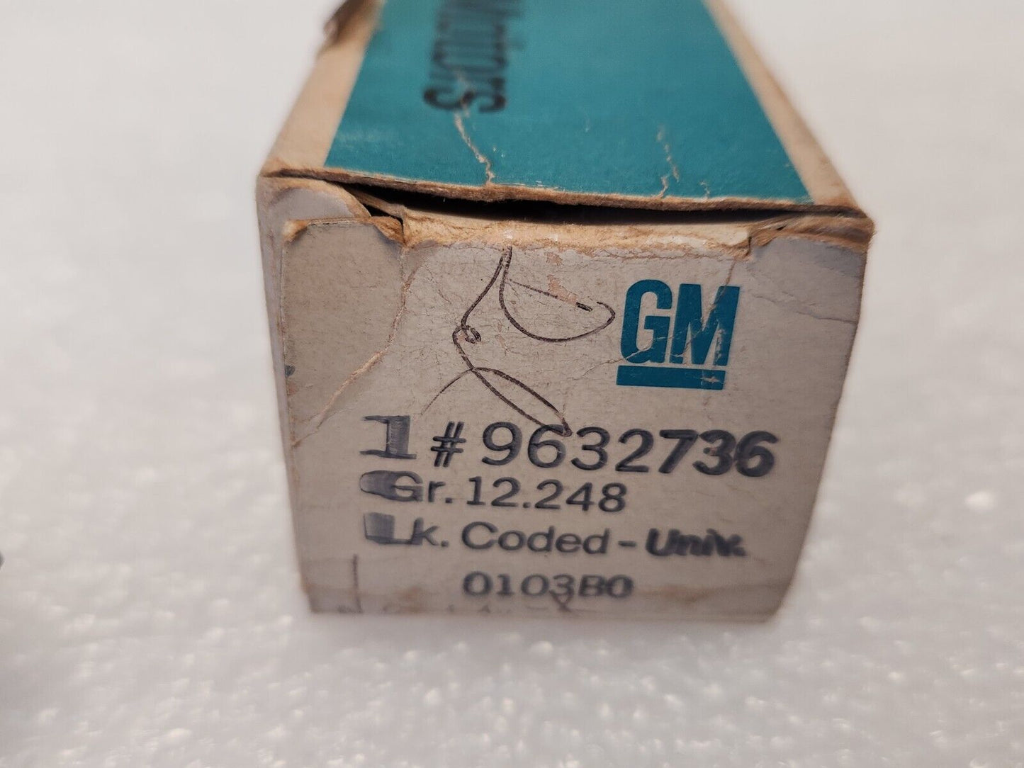 NOS ORIGINAL GM 1978 - 1981 CHEVY CAMARO TRUNK LOCK CYLINDER W/ 2 KEYS 9632736