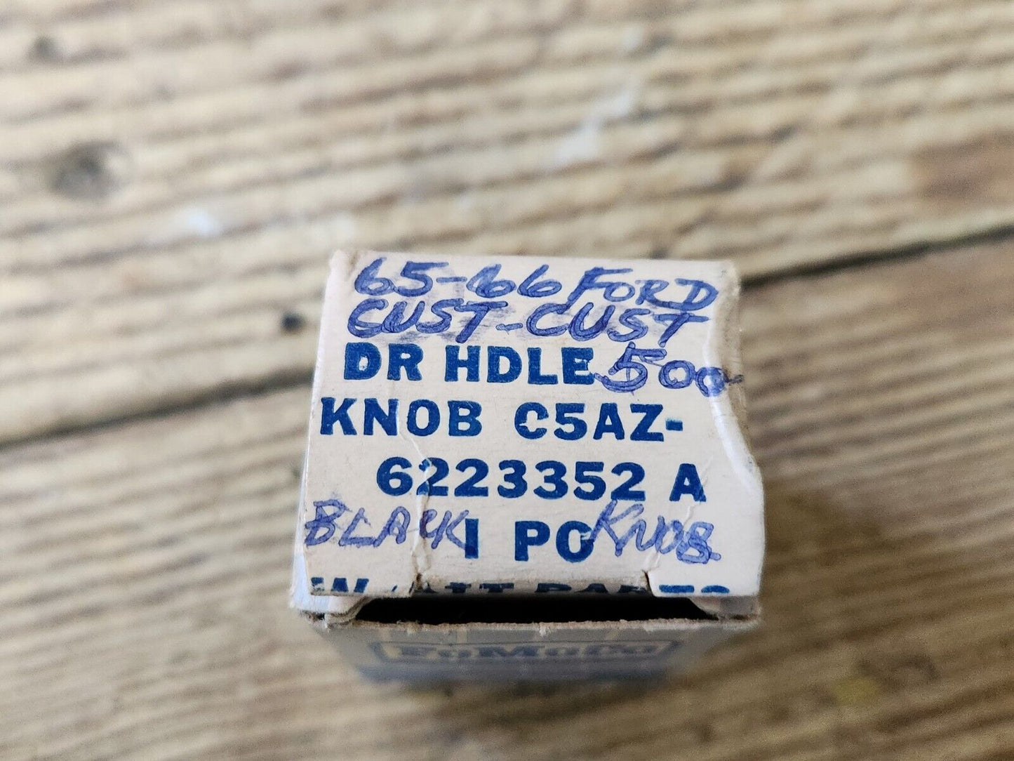 NOS 1965 1966 67 FORD GALAXIE XL LTD 7-LITRE 500 WINDOW CRANK HANDLE KNOB BLACK