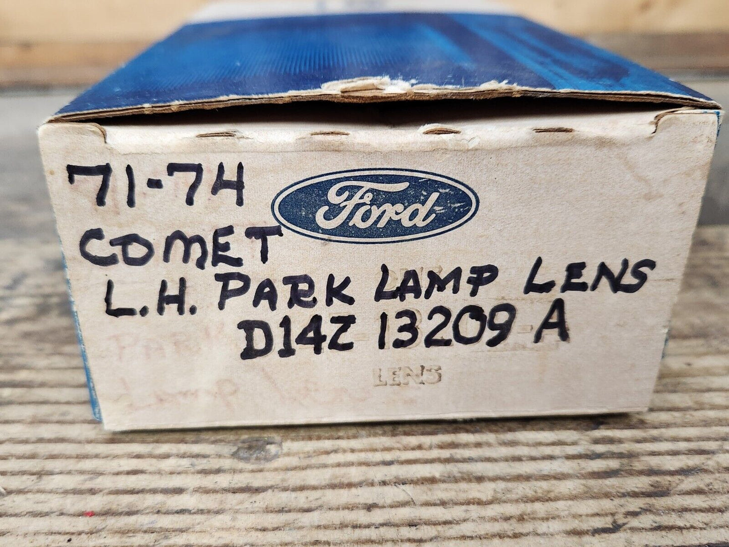 NOS 1970 MERCURY COUGAR 71-73 MERCURY COMET GT LH PARKING LIGHT LENS D14Z13209A