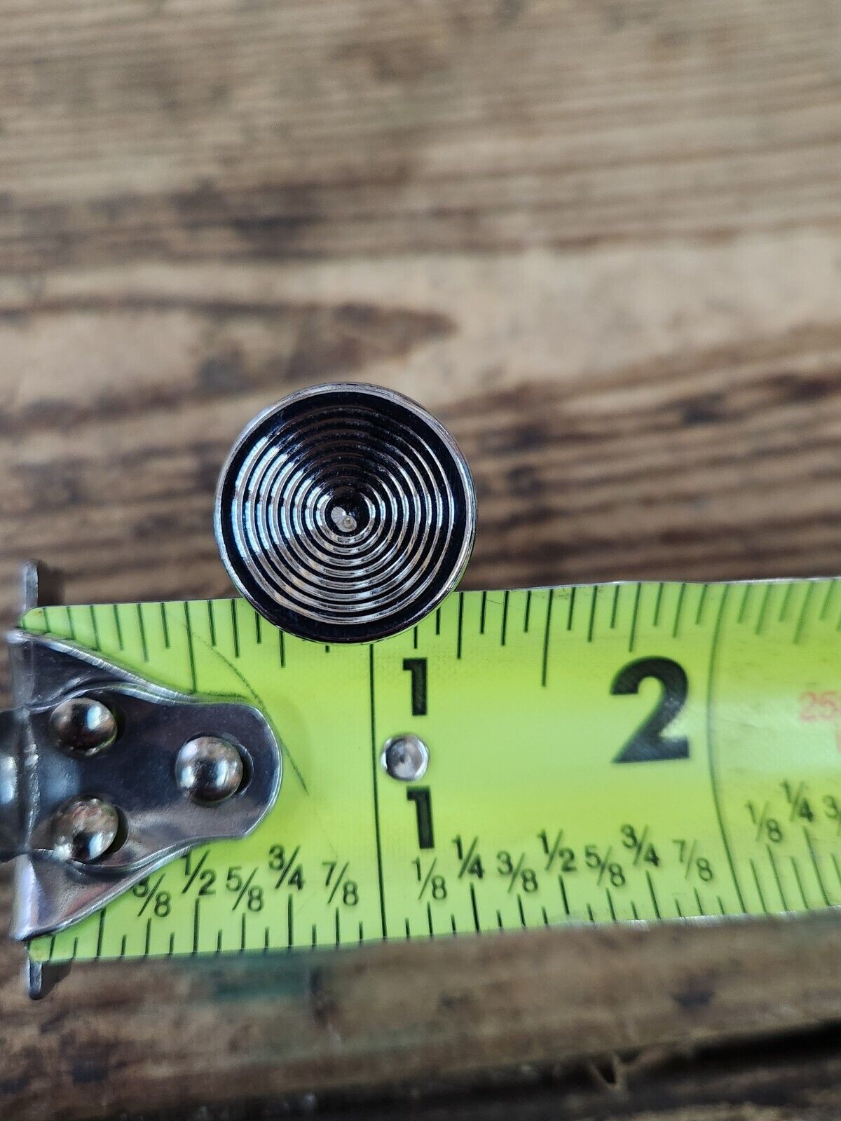 1960's Buick Olds Pontiac Chevy Chrome Metal Door Panel Lock Stem Pull Knobs GM