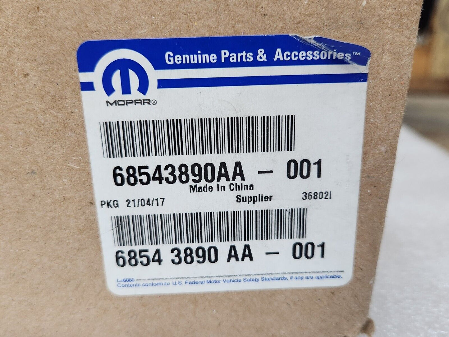21-24 JEEP GRAND CHEROKEE RADIATOR GRILLE TRIM RING KIT GENUINE MOPAR 68543890AA