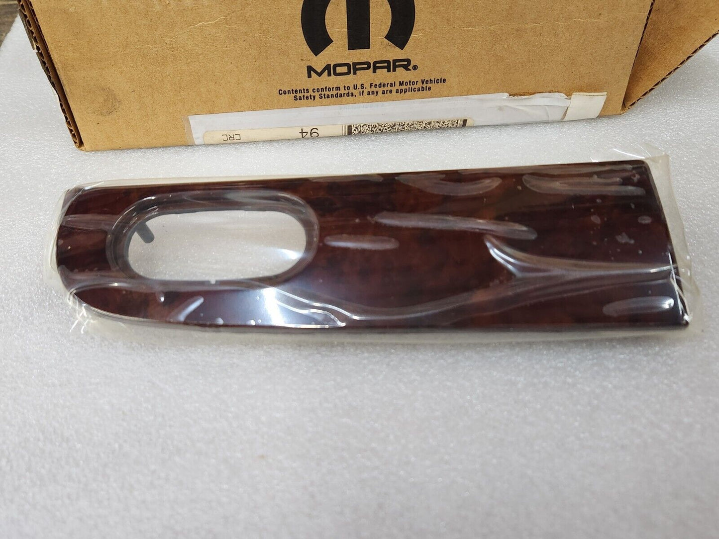 NEW OEM MOPAR 2001-2006 Chrysler Sebring Power Mirror Switch Woodgrain Bezel