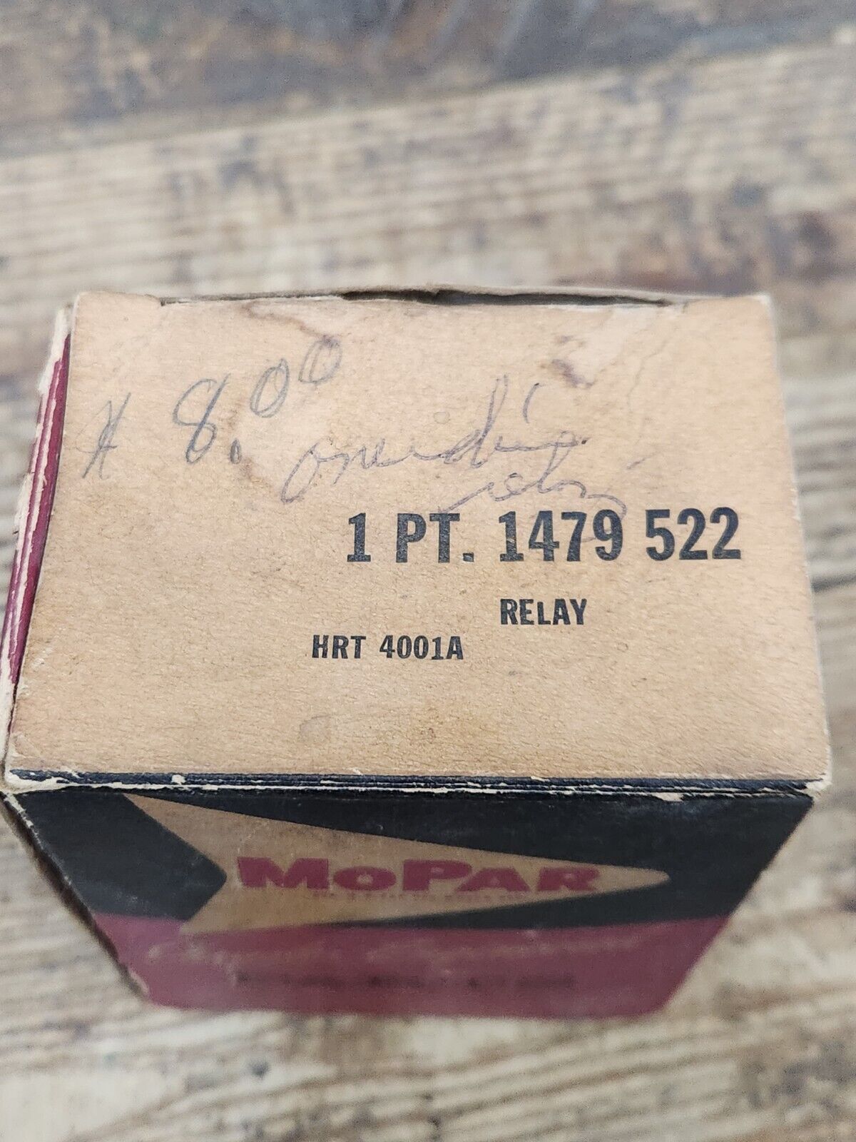 NOS 1952-55 PLYMOUTH DESOTO 1953-55 DODGE TRANSMISSION KICKDOWN SOLENOID RELAY