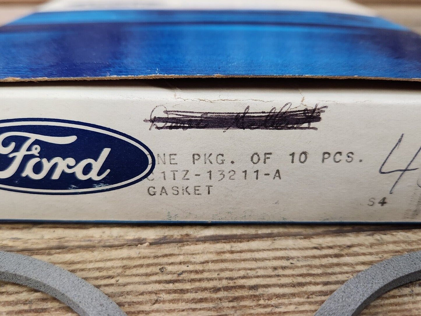 NOS 1961 1962 1963 1964 1965 FORD F100 F250 PARKING LAMP LENS GASKETS PAIR