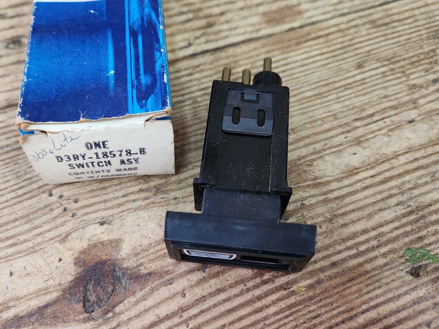 NOS OEM 1973 MERCURY CAPRI HEATER DEFROST SWITCH D3RY-18578-B