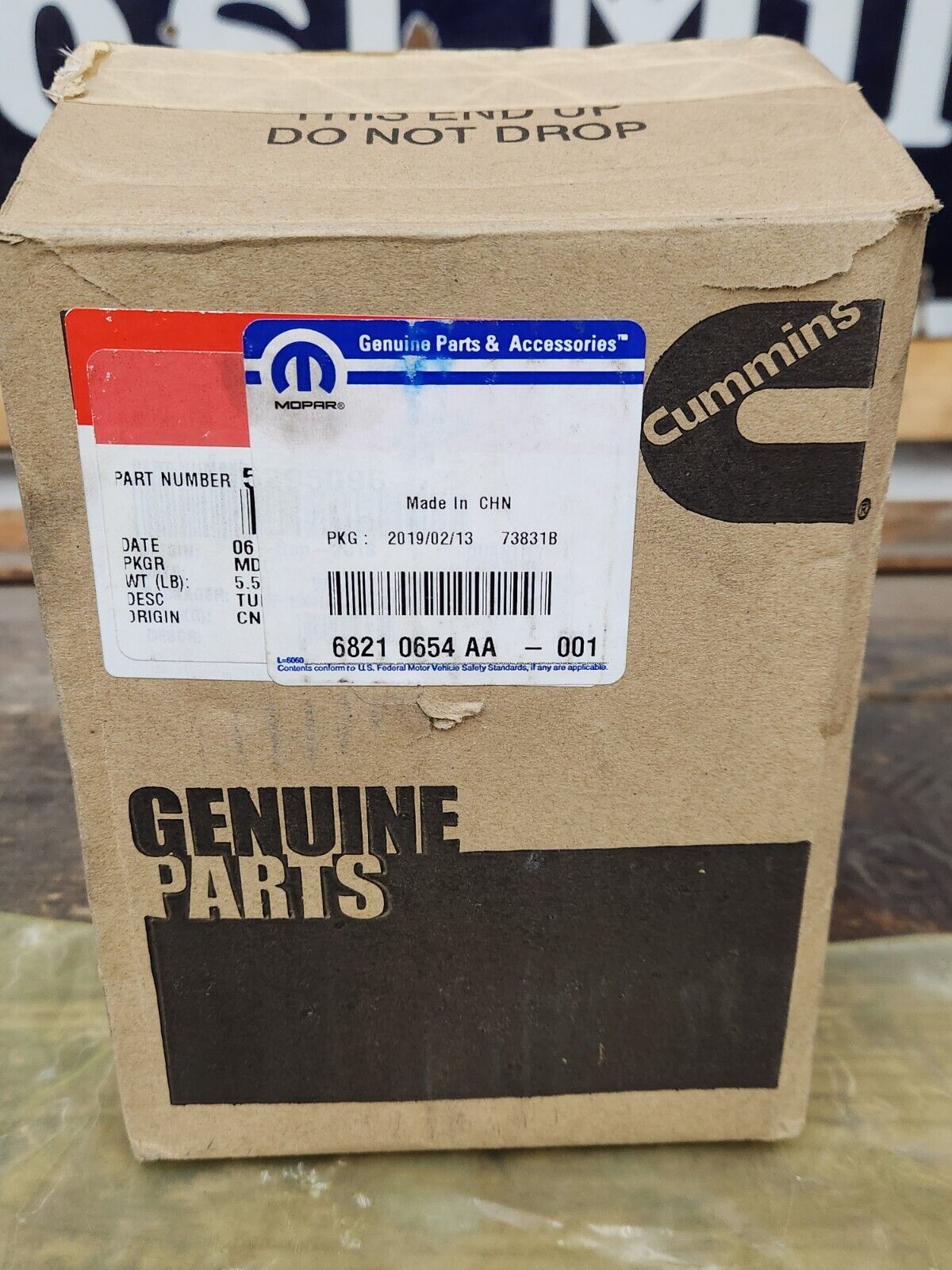 NEW GENUINE MOPAR 2013-18 DODGE RAM CUMMINS 6.7L TURBO EXHAUST ELBOW 68210654AA