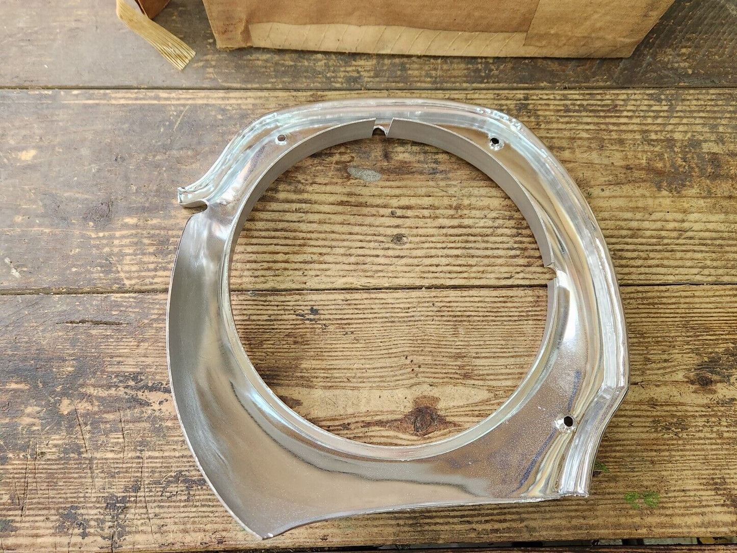 NOS OEM Ford 1970 1976 Maverick RH Headlight Door Bezel 1971 1972 1973 1974 1975