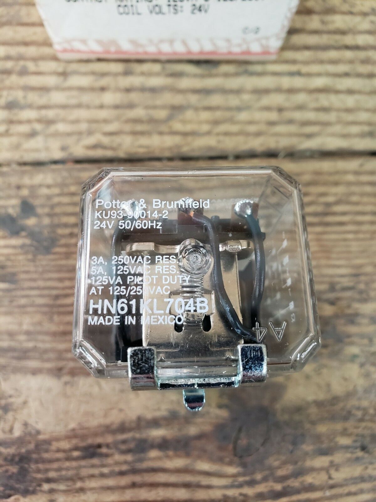 NEW OEM Carrier Factory Authorized Parts HN 61KL 704 Pilot Duty Relay FREE SHIP
