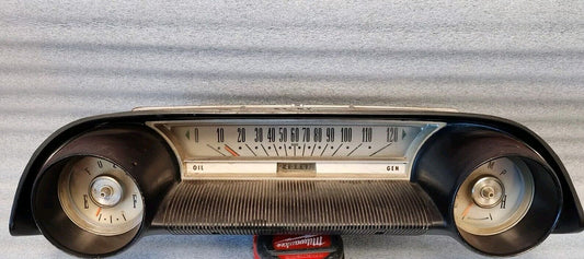 1963 1964 Ford Galaxie 500 speedometer and instrument cluster Dash Gauges Black