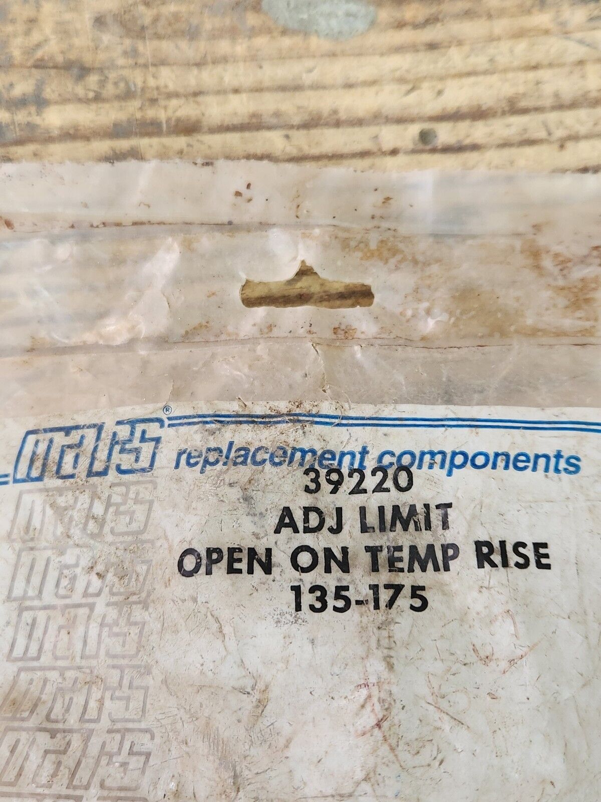 Mars 39220 Adjustable Limit Thermostat 135-175F NEW FREE SHIPPING