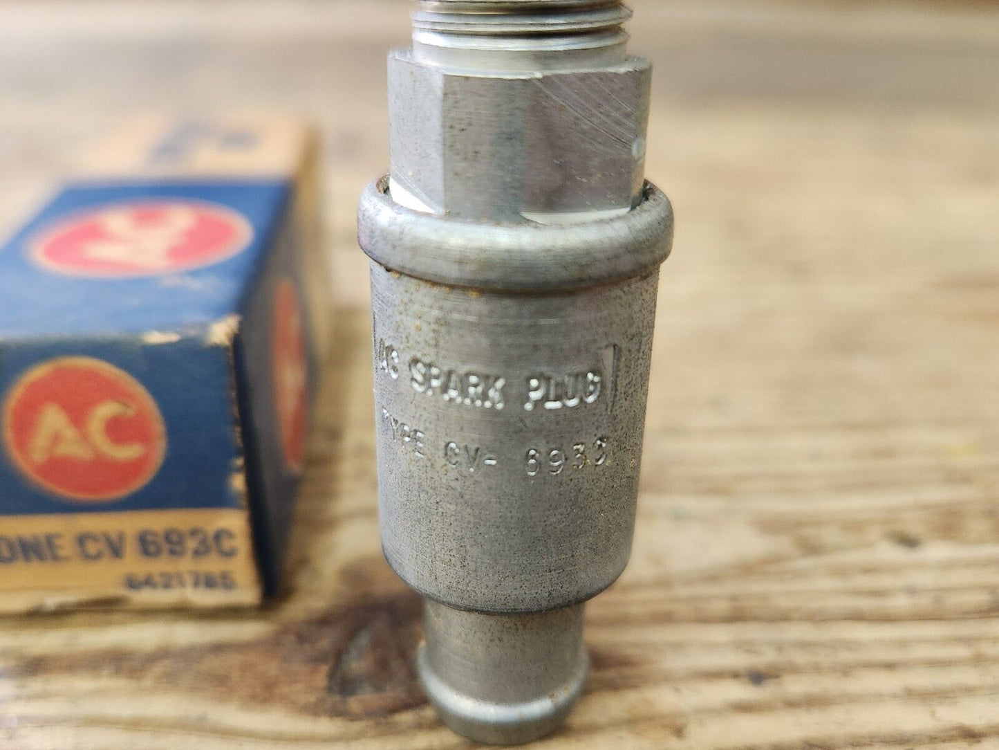 NOS OEM 1961 1962 Corvette PCV Valve CV693C Factory AC Delco