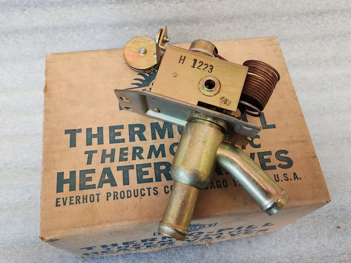 NEW Heater Control Valve on Firewall 1953-1956 Ford 1955-1957 T-Bird H1223