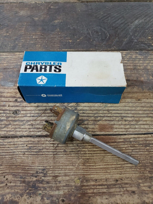 NOS 1964 1965 DODGE PLYMOUTH BLOWER SWICH HEAT COOL 2427182 MOPAR B-Body