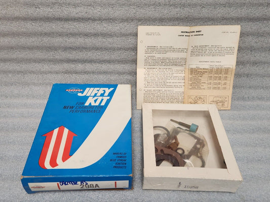 NEW Carter AS 1 Barrel Carburetor Rebuild Kit 1961-1963 AMC 61 Pontiac 6 Cyl