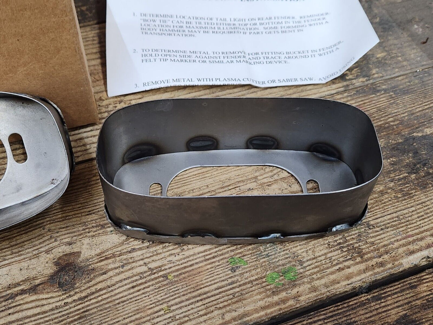 1941-1948 Chevy Tail Light French Frenching Buckets NEW Hot Rod Custom Kustom