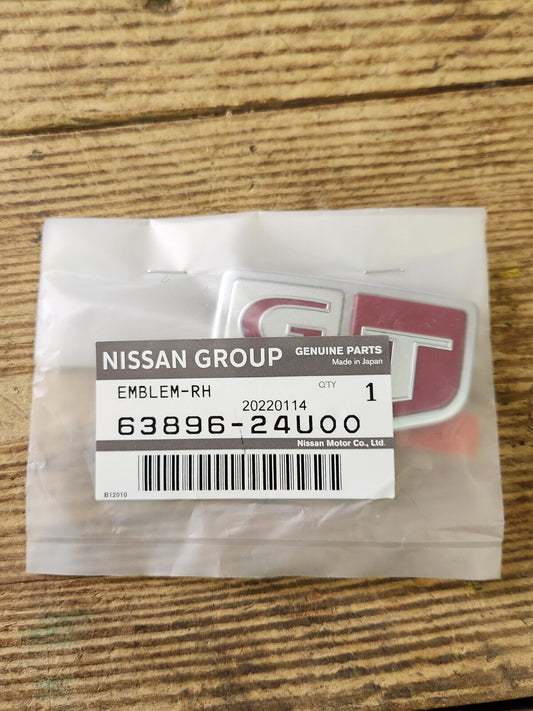 NEW GENUINE Nissan Skyline R33 GT-R Fender Emblem 63896-24U00