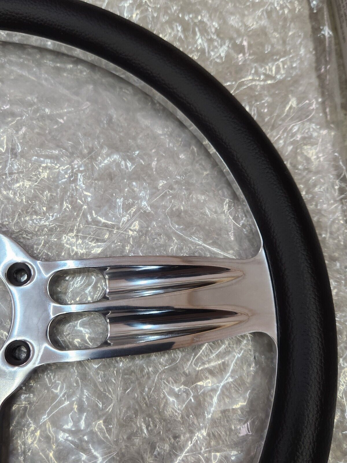 1957 Bel Air 210 150 Nomad Del Ray steering wheel 14" DOUBLE BARREL BILLET NEW