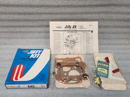 NEW 1973 Chevrolet Carburetor Rebuild Kit Rochester 2GV 2 Barrel 350 400