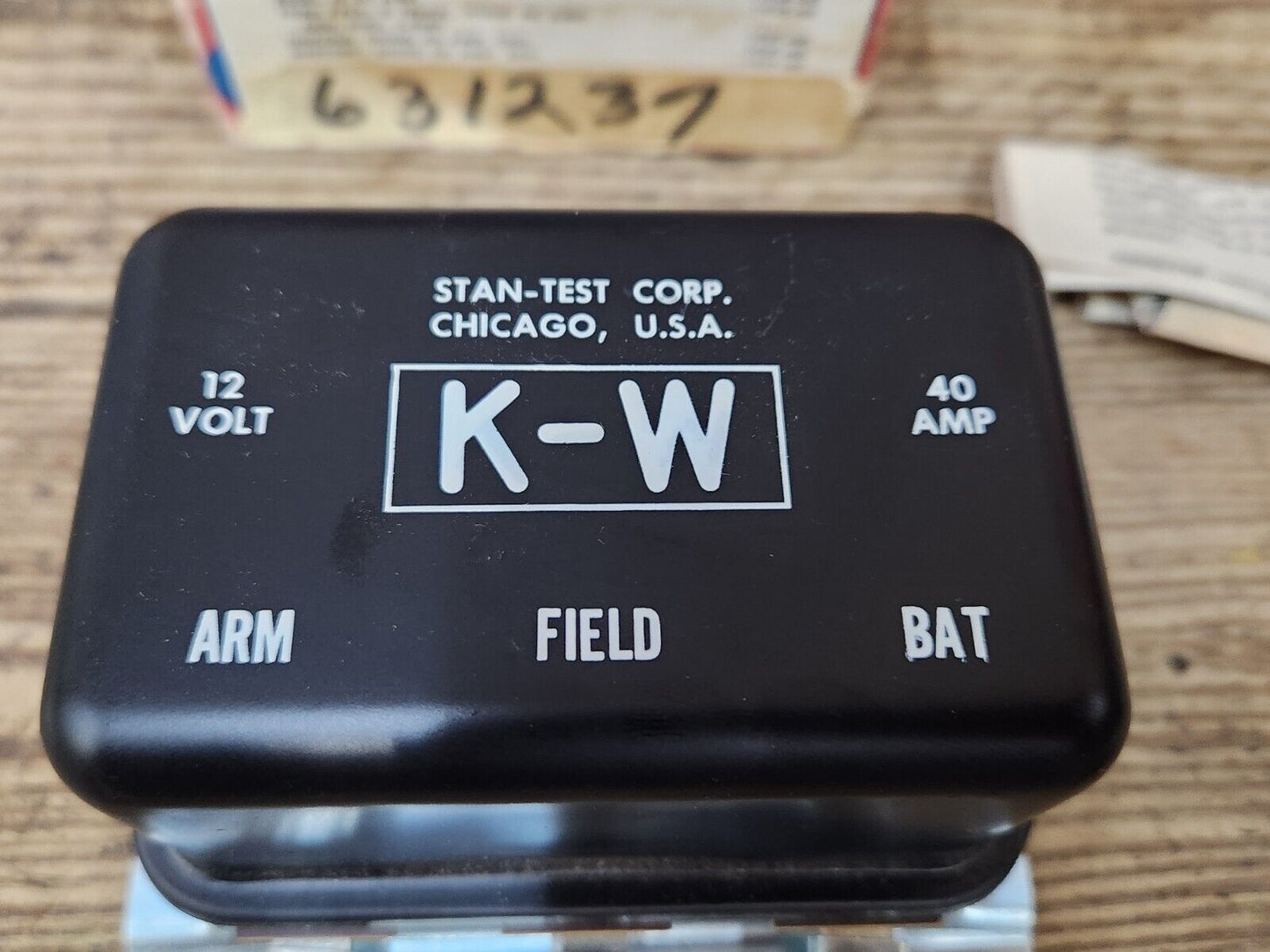 1957-1962 Lincoln 1958 Edsel 57-58 Ford 57 Mercury 12V Voltage Regulator REMAN