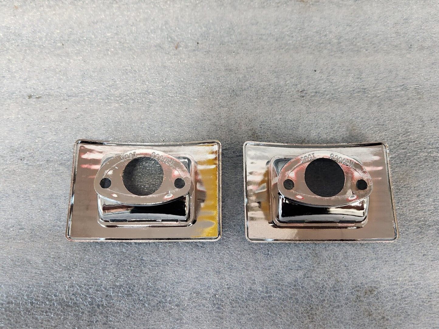 NEW Convertible Quarter Armrest Light Bezel Set Pair 1961-72 GTO 442 Chevelle