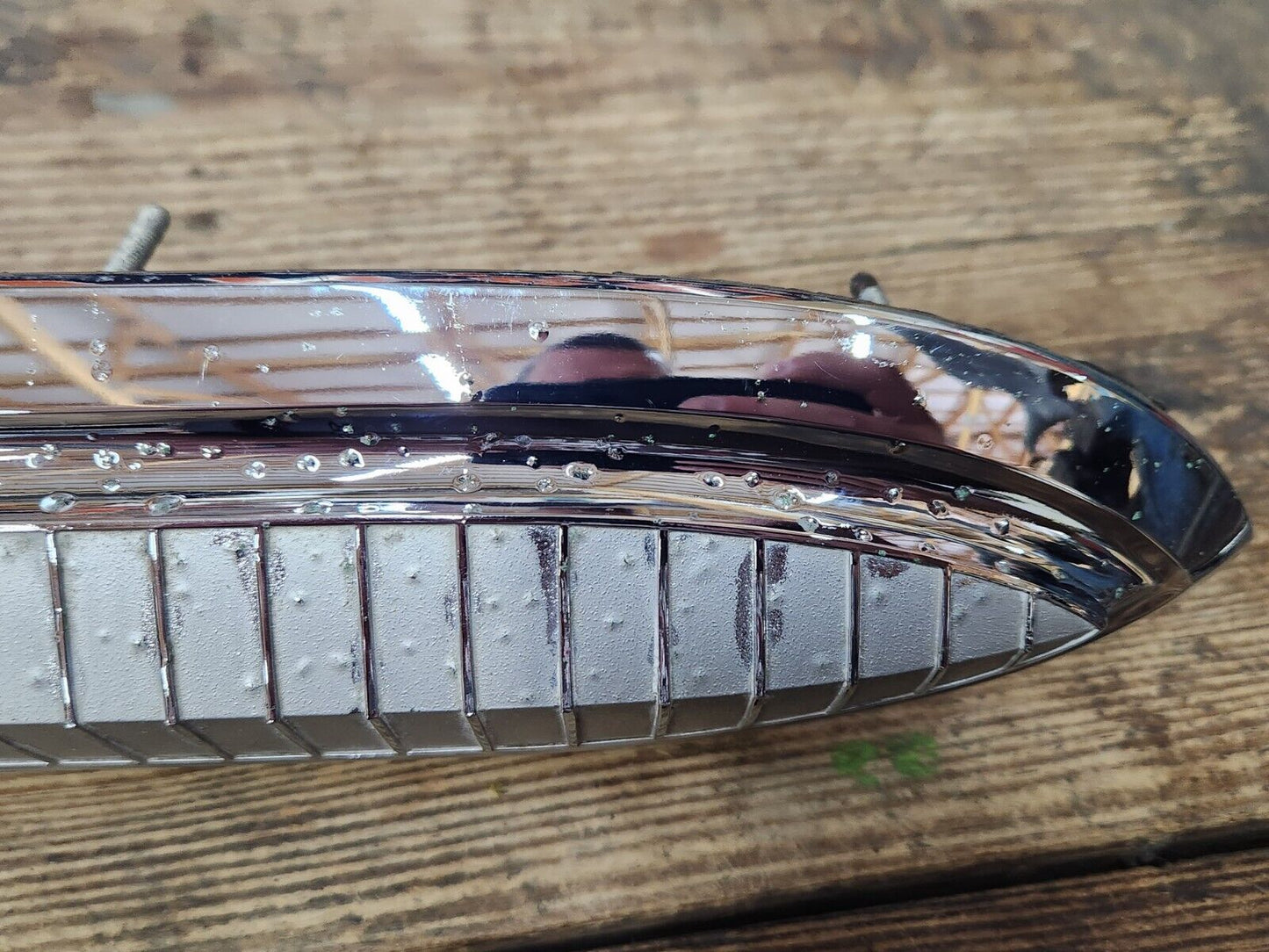 1960 PONTIAC BACK UP LAMP Delete Cover Bonneville Ventura ALL EXCEPT WAGON