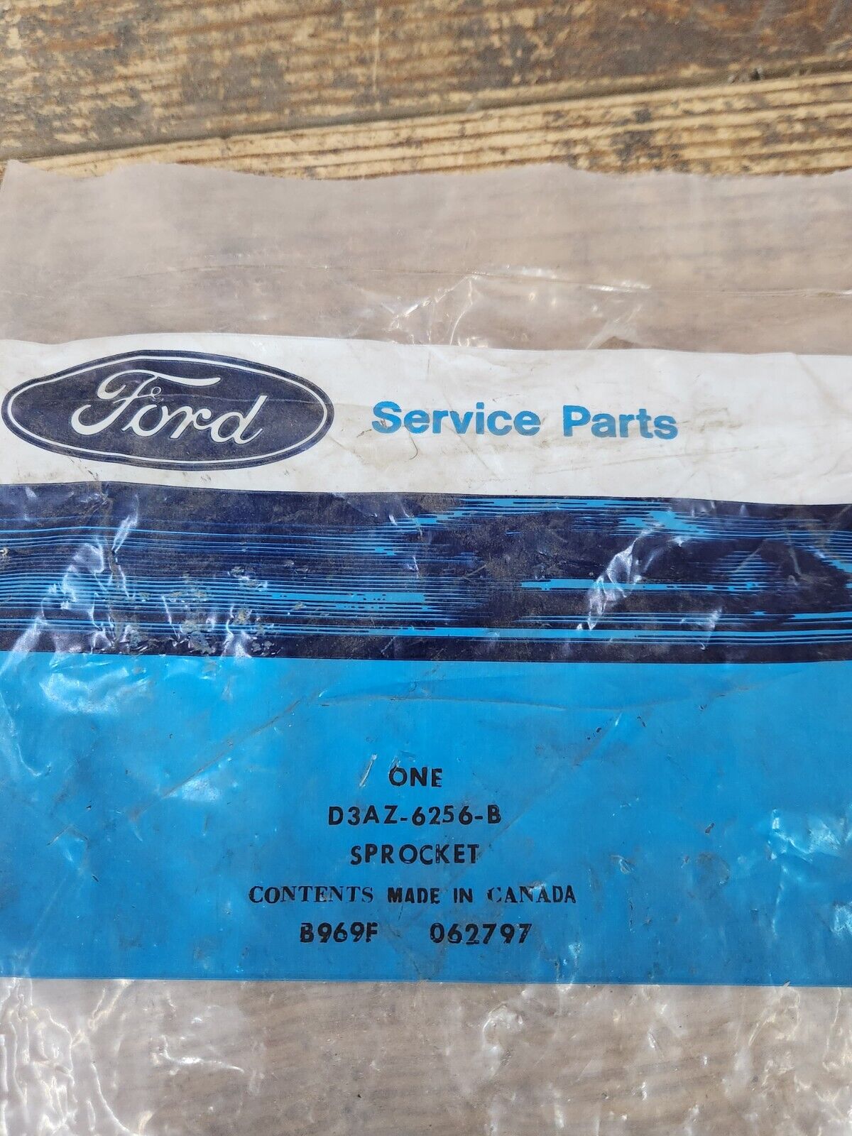 1985-88 BRONCO E&F TRUCKS LTD TBIRD ENGINE CAM TIMING SPROCKET FORD D3AZ-6256-B