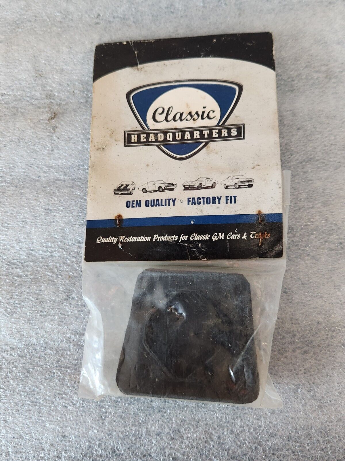 NEW 1969 - 1981 CHEVY CAMARO PARK BRAKE PEDAL PAD # W-230
