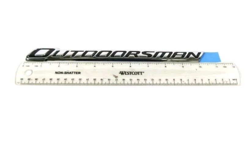 12-17 Dodge Ram 1500 2500 3500 CHROME OUTDOORSMAN EMBLEM NAMEPLATE NEW OEM MOPAR