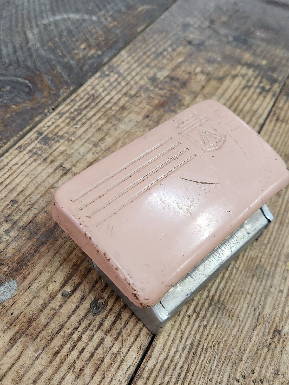 1955 1956 Ford Customline 4 door interior front seat back rest ash tray insert